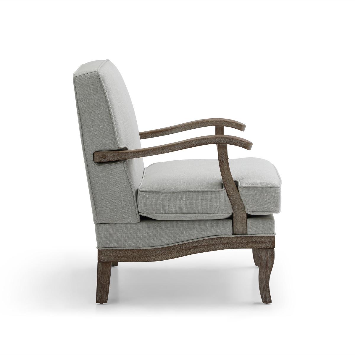 Return - Esme Cream Linen Chair, Cream – image 8