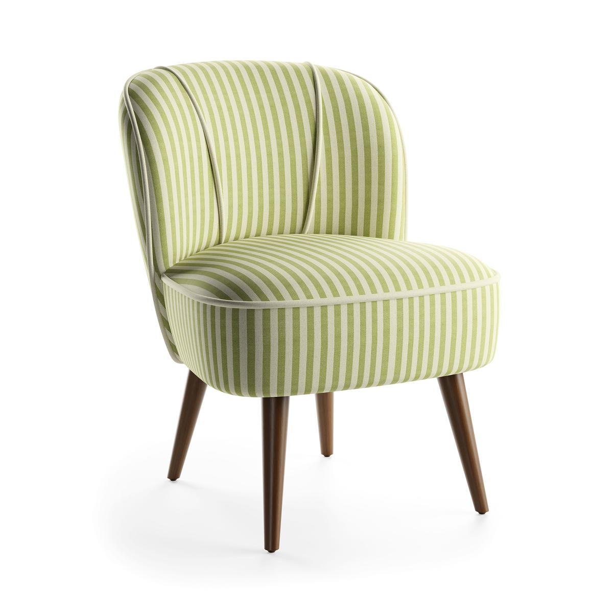Elsie Cocktail Chair, Linford Stripe Linford Stripe Ferne – image 4
