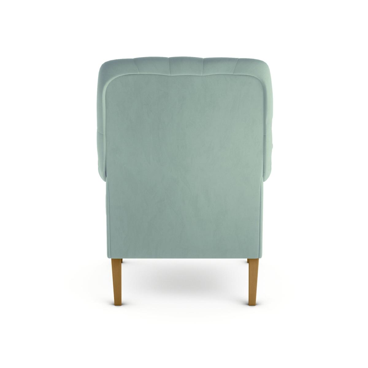Bibury Luxury Velvet Armchair Luxury Velvet Lilypad – image 5