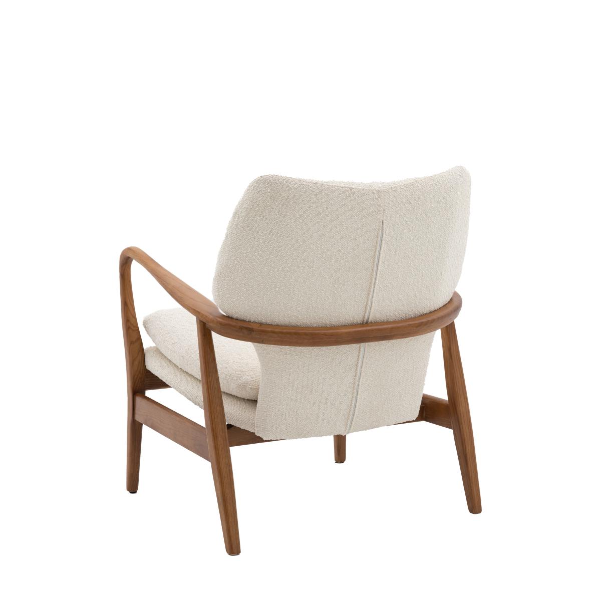 Joso Linen Armchair Cream – image 7