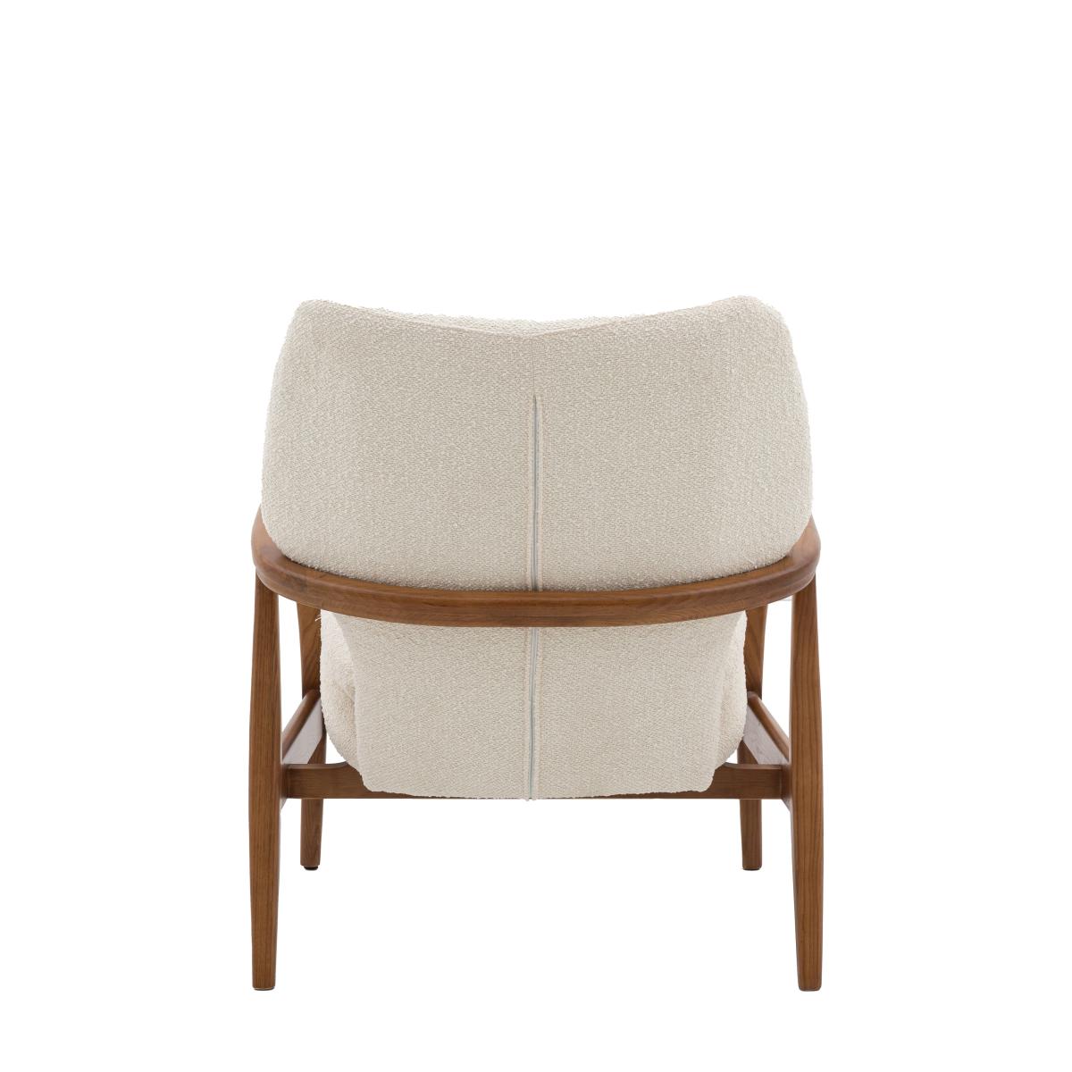 Joso Linen Armchair Cream – image 8