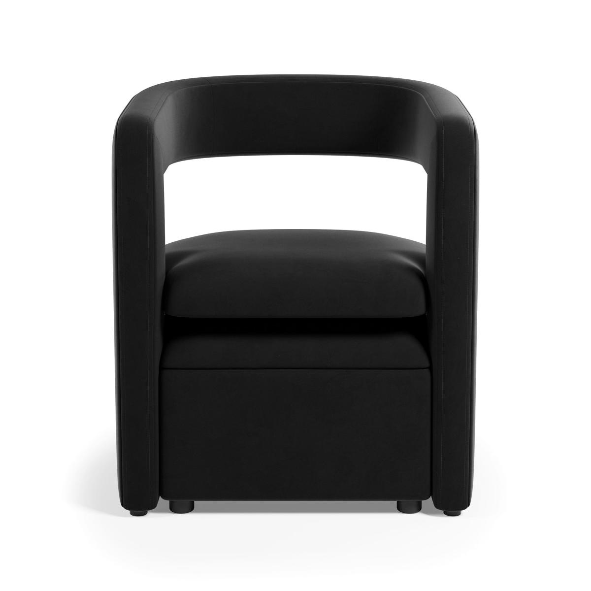 Tallie Velvet Accent Chair Bottle (Green) – image 8