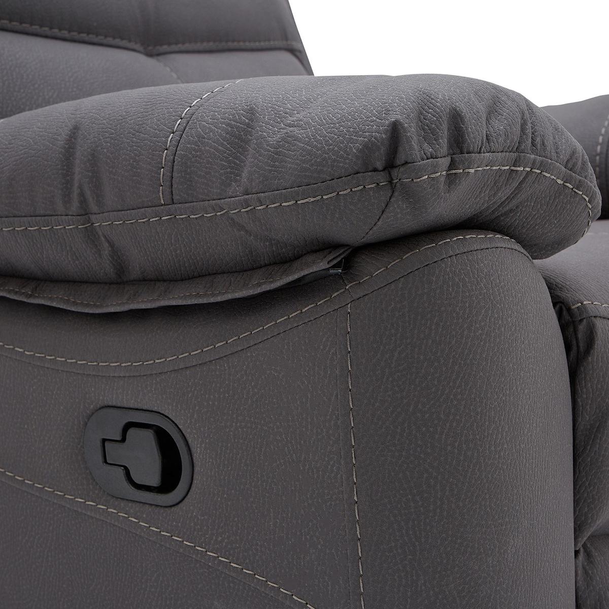 Conway Reclining Armchair - Grey Grey – image 6