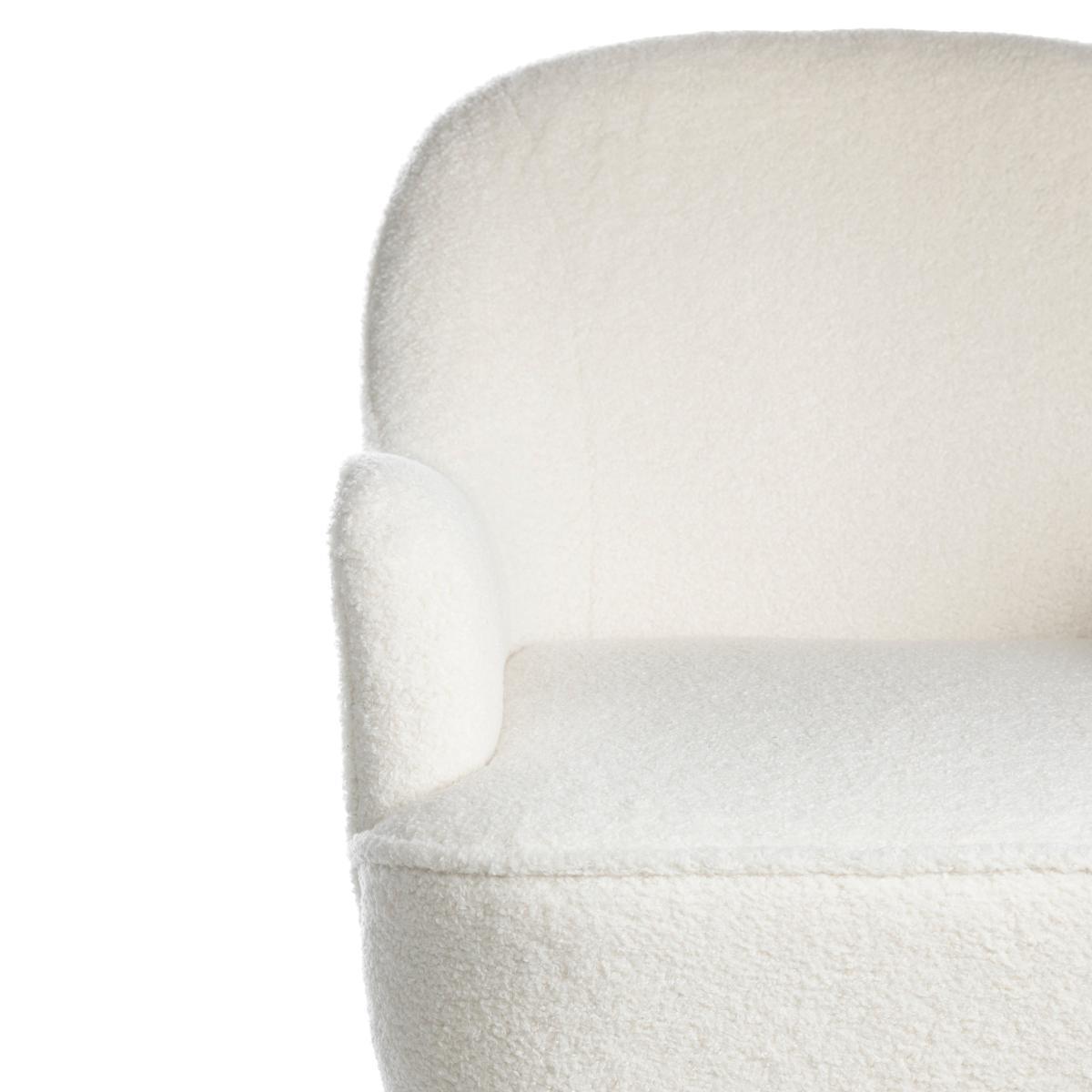 Bailey Sherpa Accent Chair Ivory – image 6
