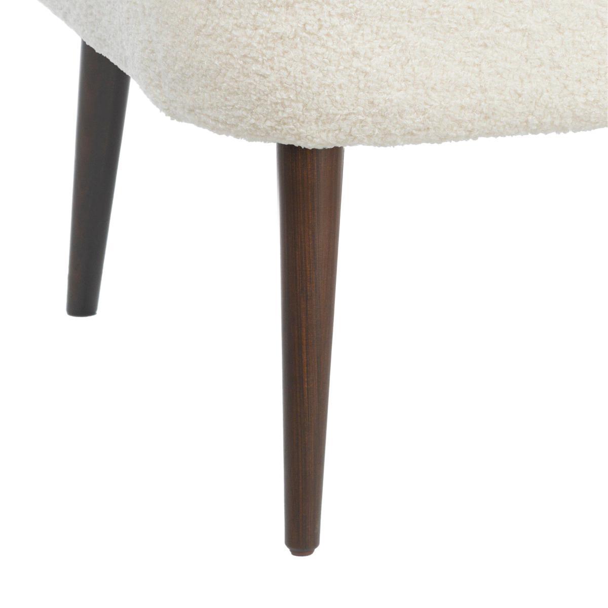 Bailey Sherpa Accent Chair Ivory – image 8