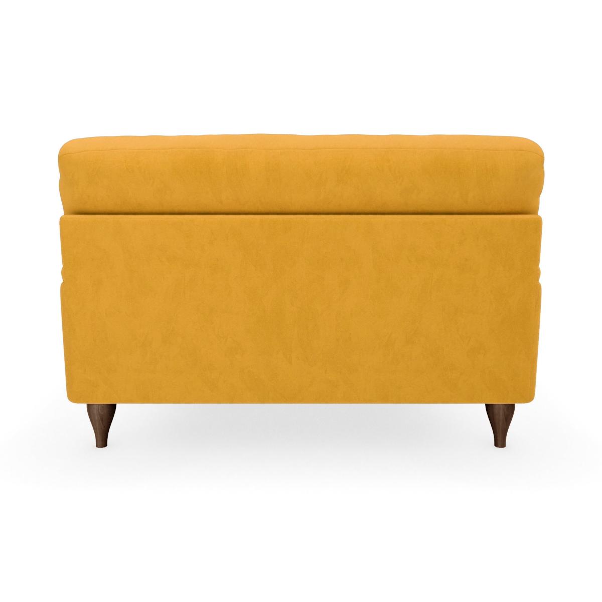 Darwin Luxury Velvet Snuggle Chair Luxury Velvet Old Gold – image 5