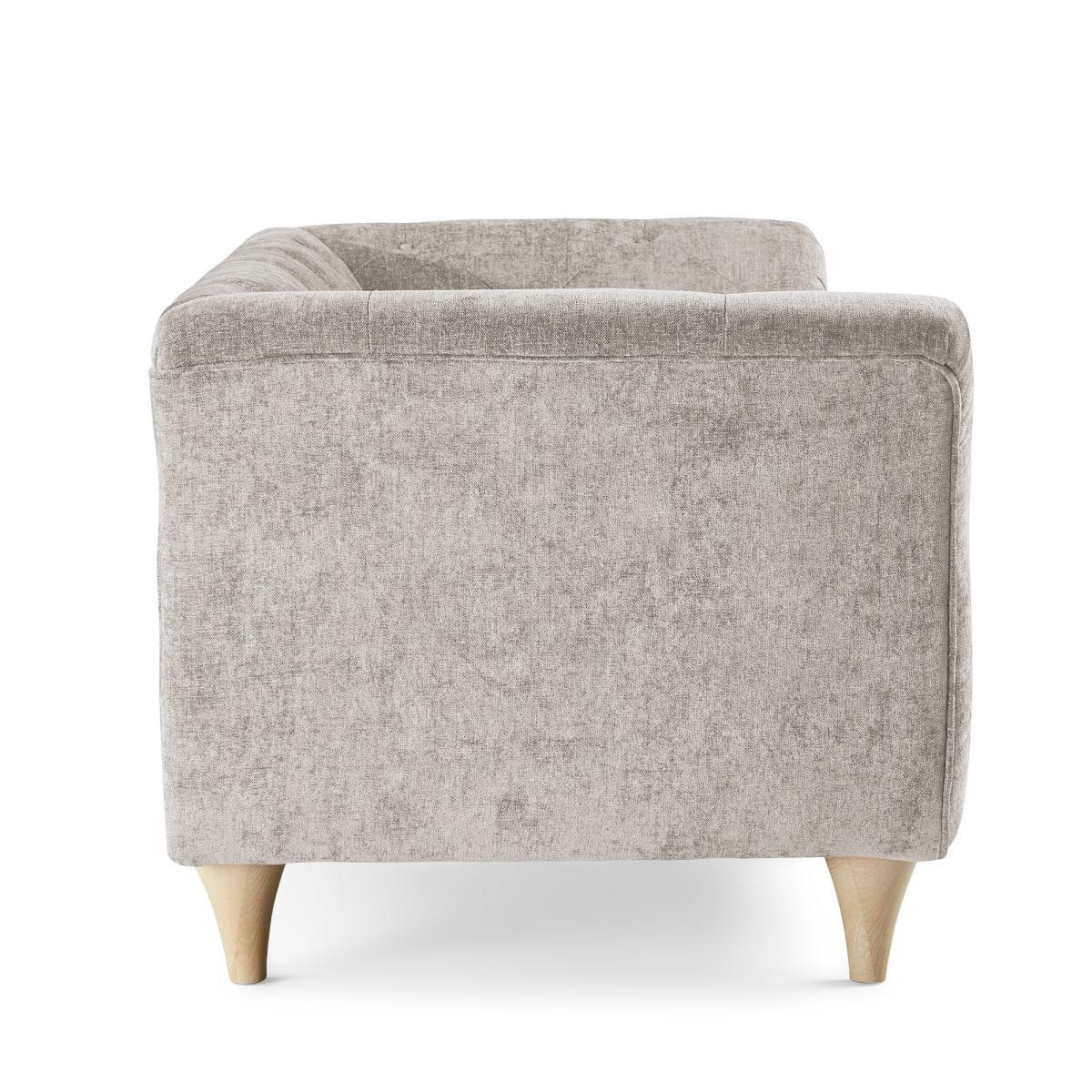 Jaipur Snuggle Chair Luxury Chenille Premium Chenille Sand – image 3