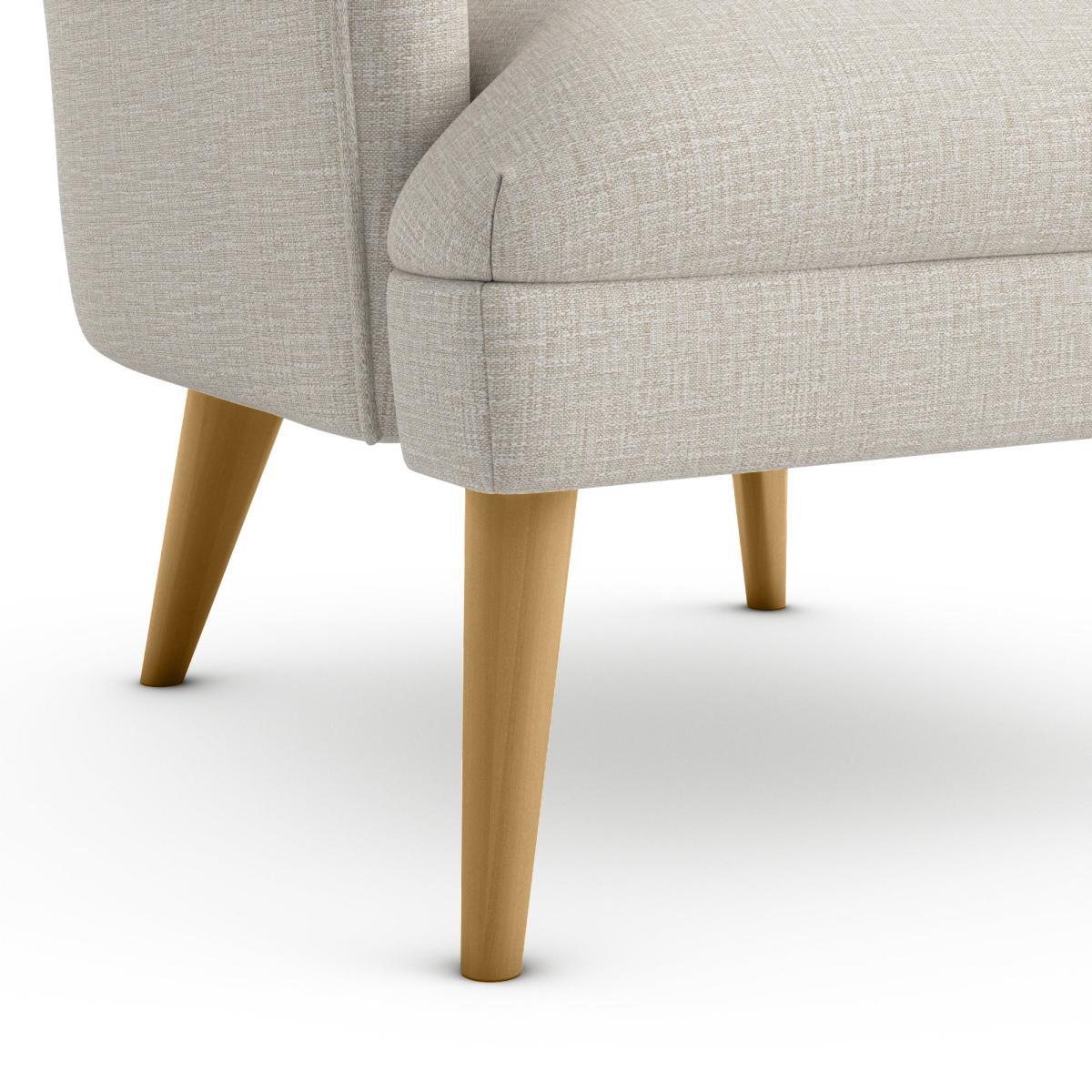 Marlow Textured Weave Armchair Textured Weave Sandstone – image 6