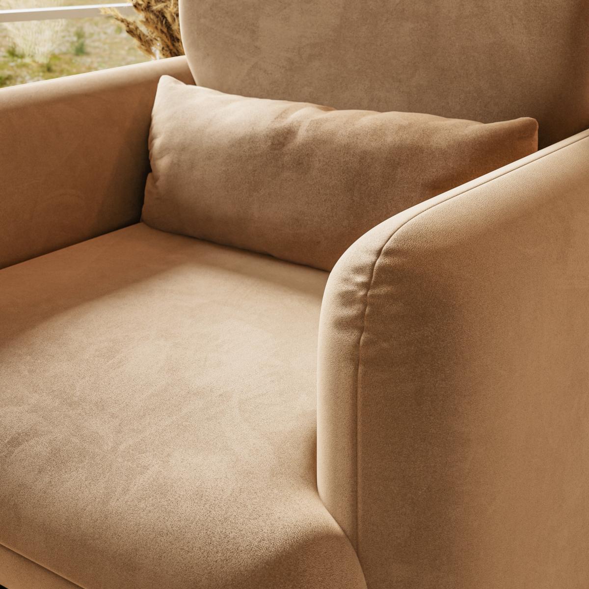 Maya Velvet Occasional Chair – image 4
