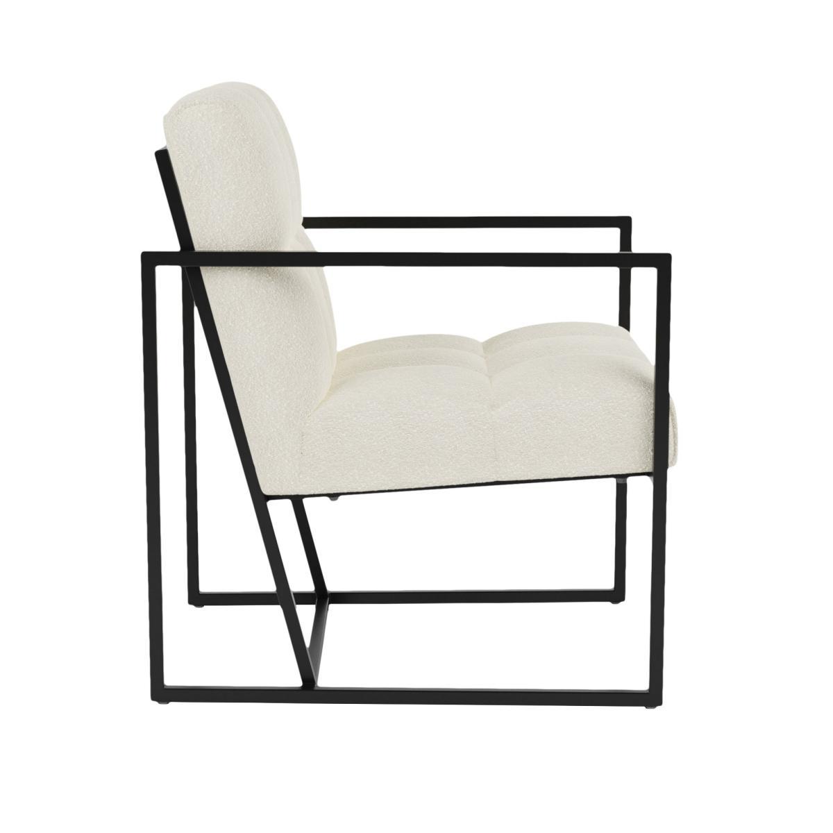 Chelsea Ivory Boucle Chair Ivory – image 4