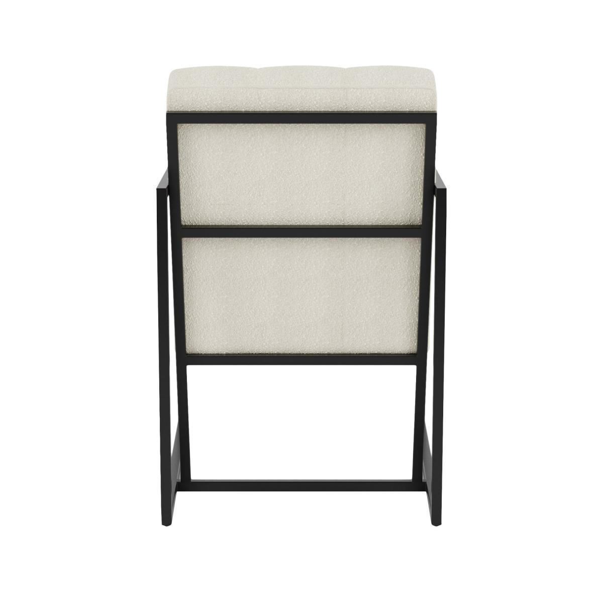 Chelsea Ivory Boucle Chair Ivory – image 5