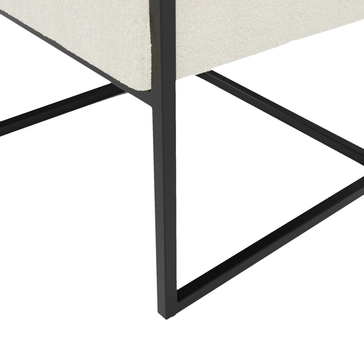 Chelsea Ivory Boucle Chair Ivory – image 6