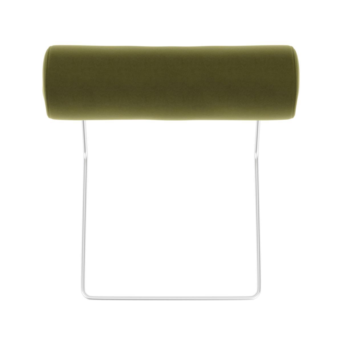 Zoe Velvet Headrest Olive (Green) – image 3