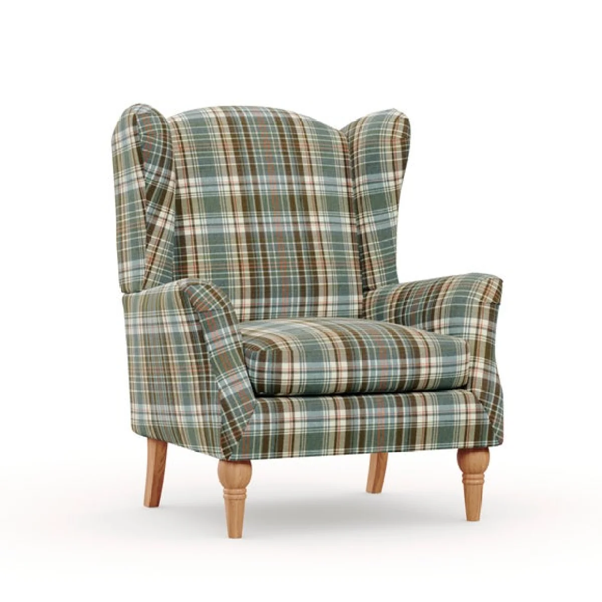 Charnwood Check Occasional Armchair – image 7