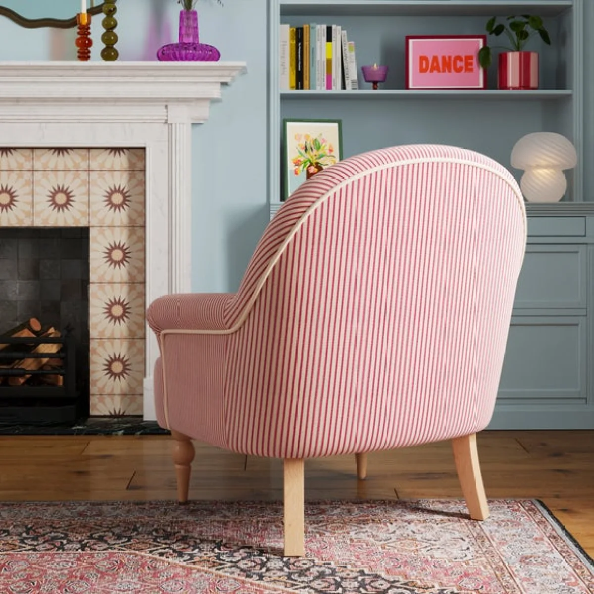 Petit Tiny Stripe Occasional Armchair – image 2