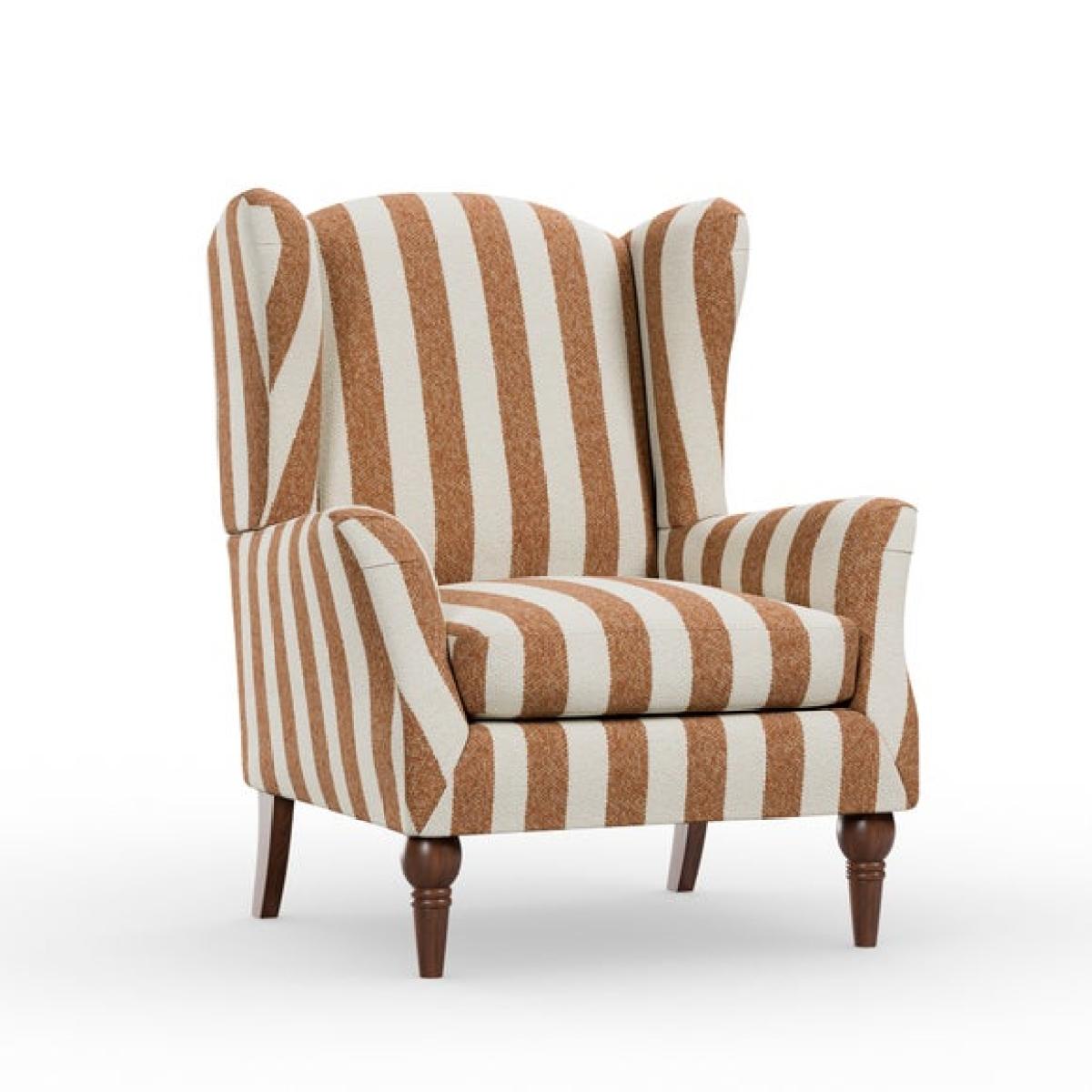 Charnwood Striped Boucle Occasional Armchair – image 5
