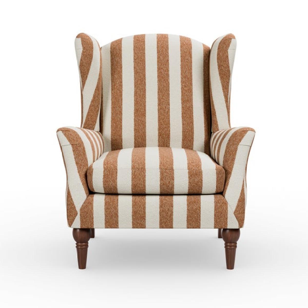 Charnwood Striped Boucle Occasional Armchair – image 6