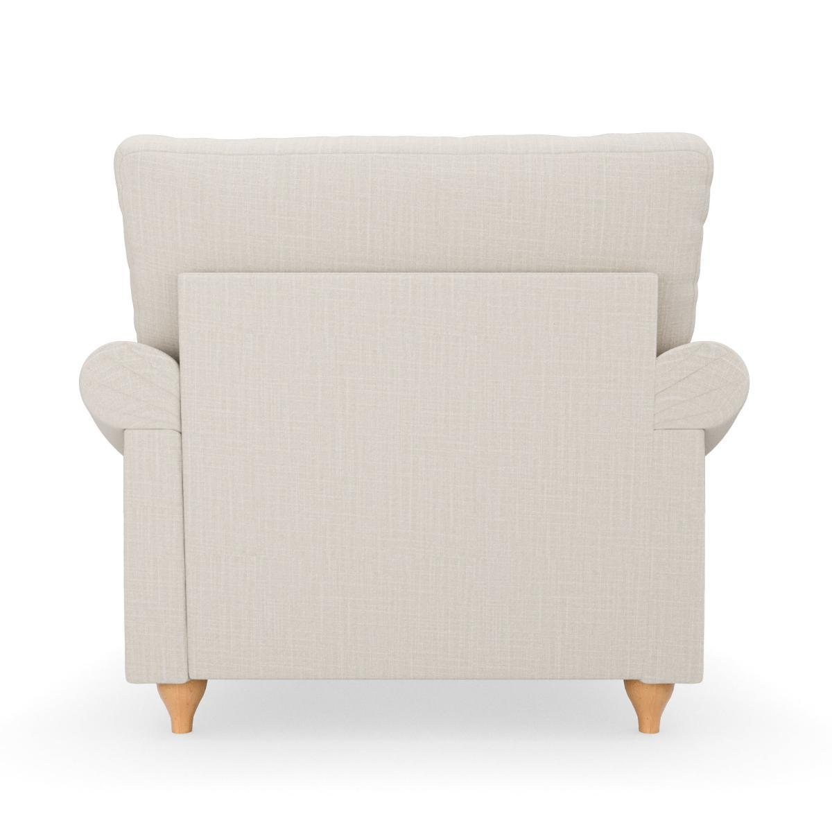 Salisbury Slub Cotton Blend Armchair Slub Cotton Sandstone – image 4