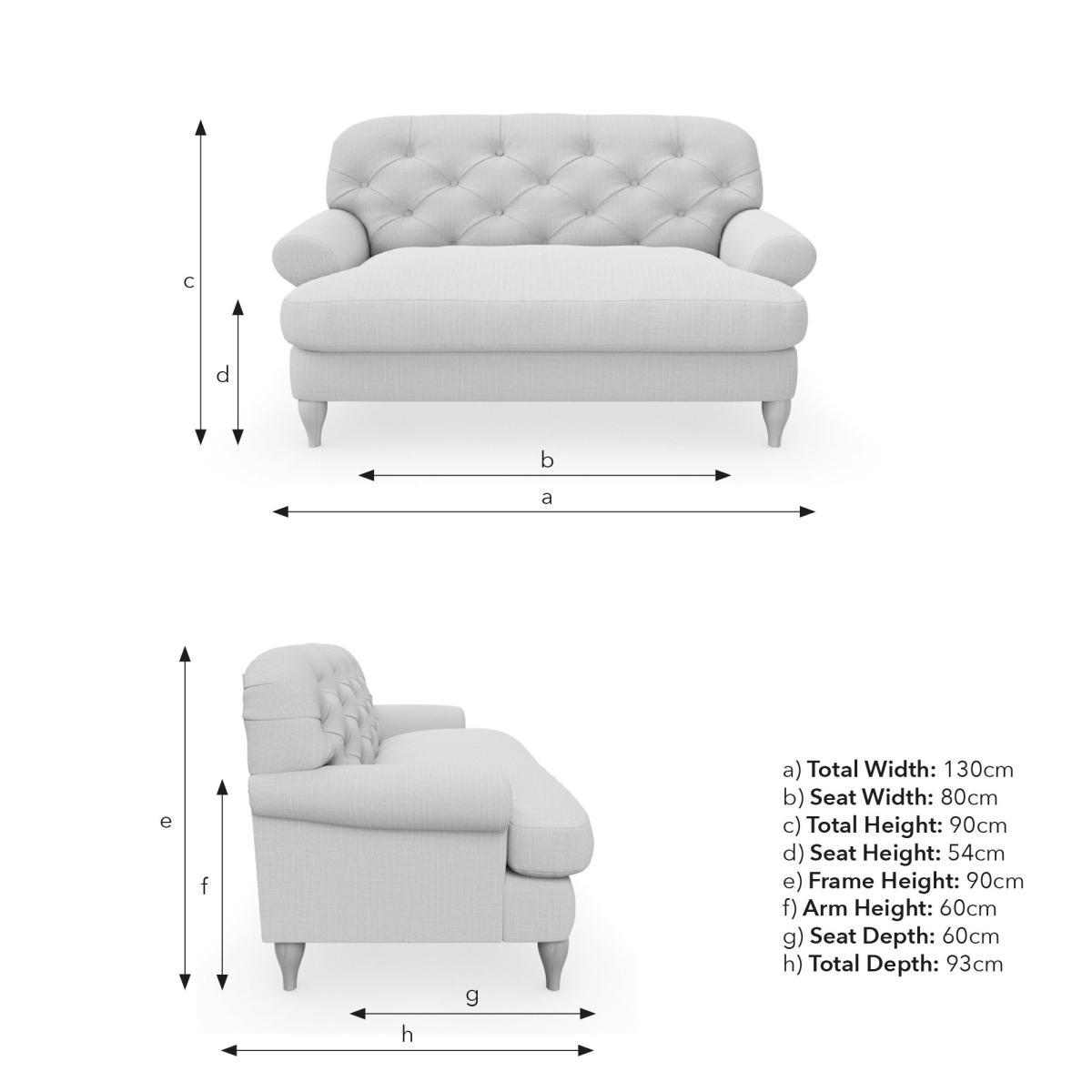 Canterbury Textured Weave Snuggle Chair Textured Weave Honey – image 9