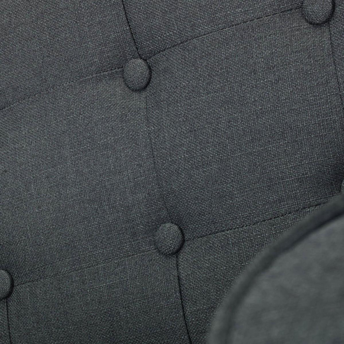 Prague Fabric Armchair - Grey Grey – image 5