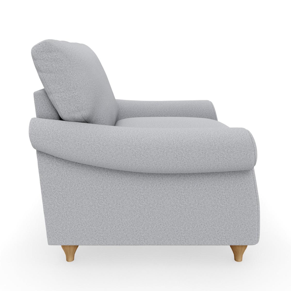 Salisbury Woolly Marl Armchair Woolly Marl Warm Grey – image 4