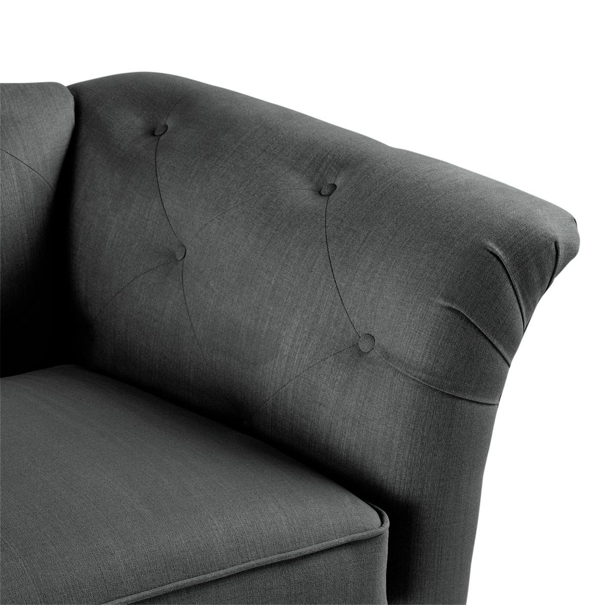 Jaipur Snuggle Chair Brushed Plain Fabric Brushed Plain Cobalt – image 6