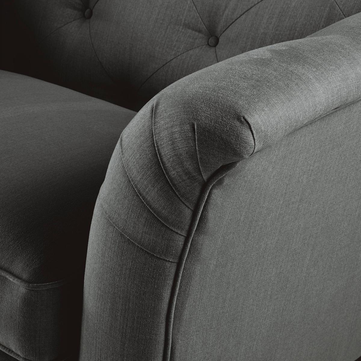 Jaipur Snuggle Chair Brushed Plain Fabric Brushed Plain Cobalt – image 7
