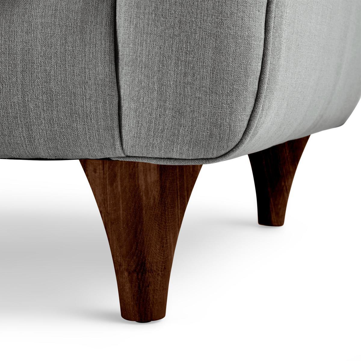 Jaipur Snuggle Chair Brushed Plain Fabric Brushed Plain Cobalt – image 9
