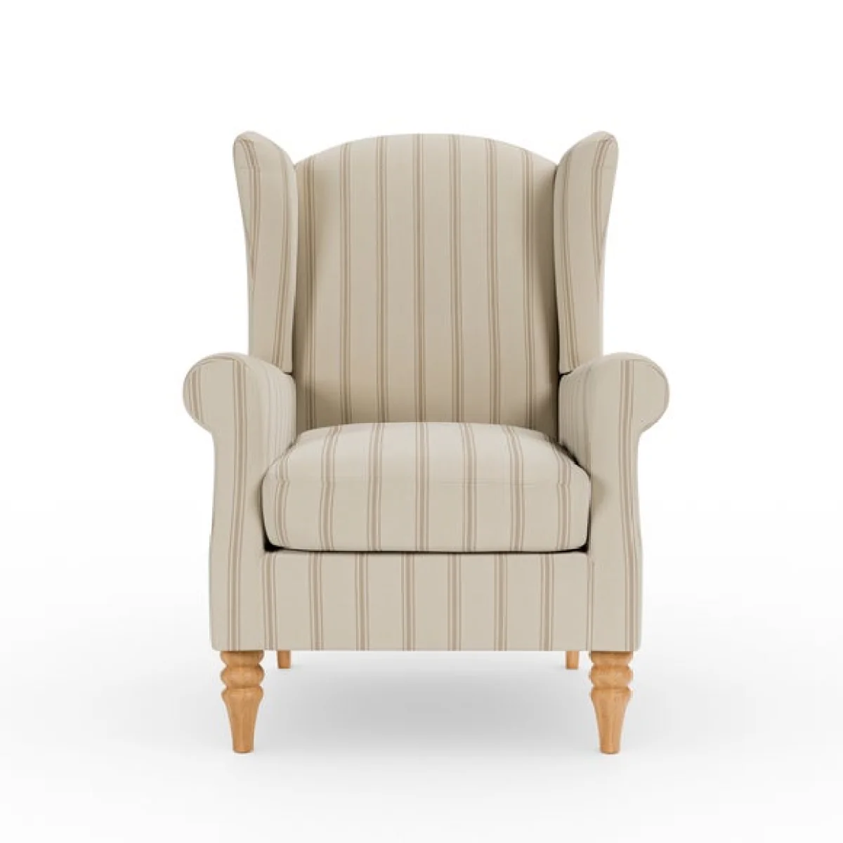 Charnwood Folkstone Stripe Scroll Armchair – image 7