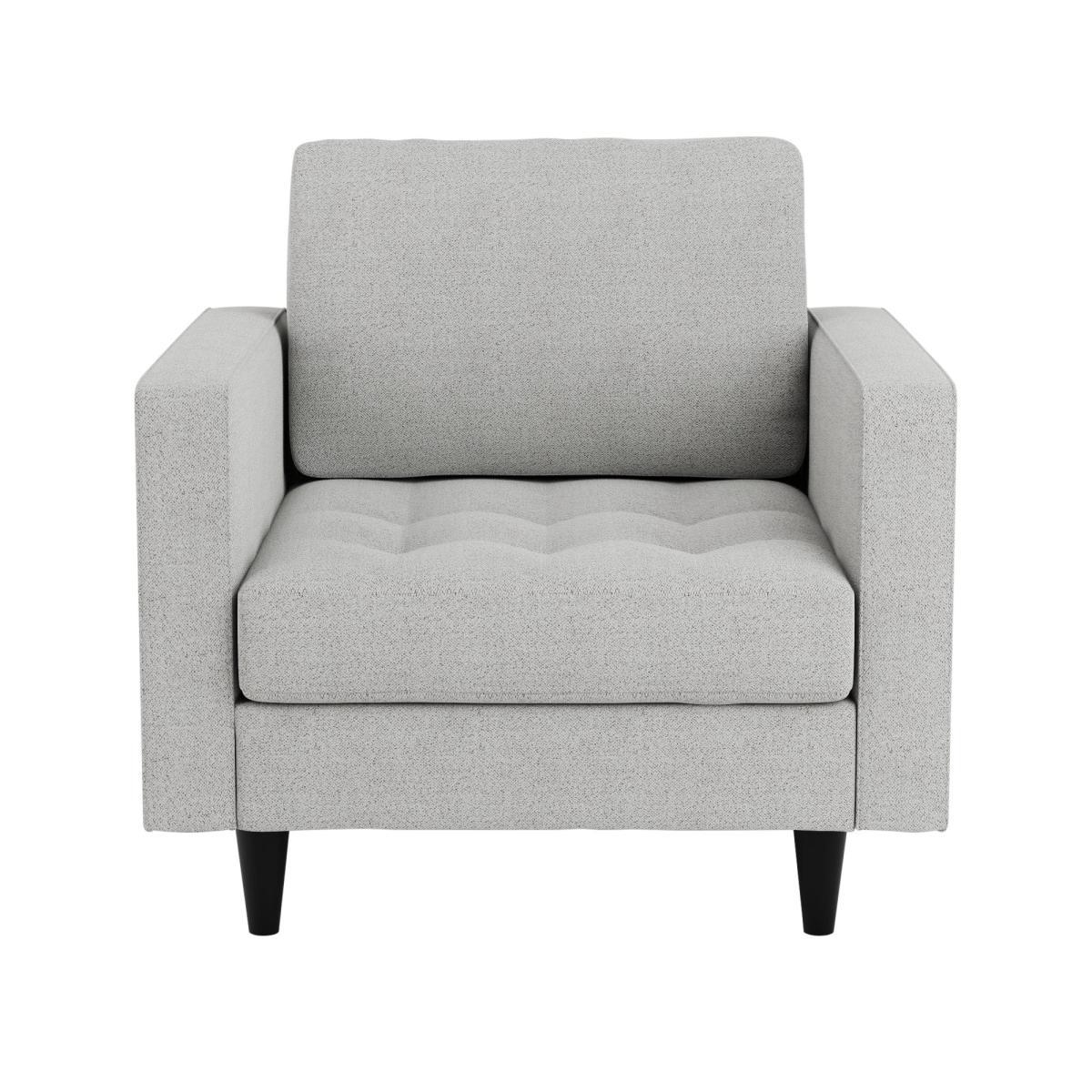 Zoe Boucle Armchair Light Grey – image 2