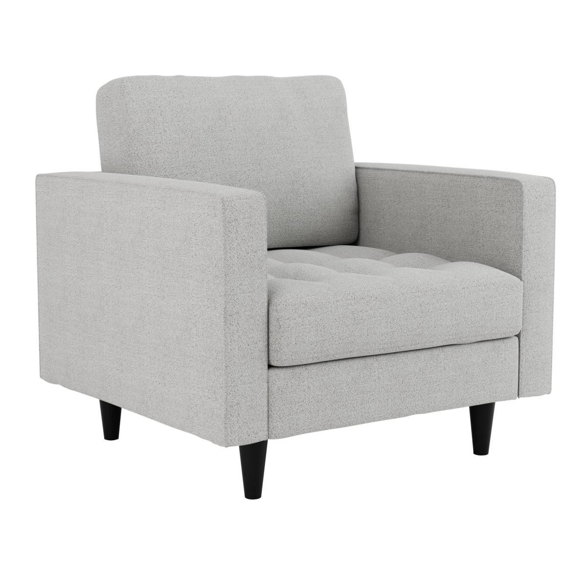 Zoe Boucle Armchair Light Grey – image 3