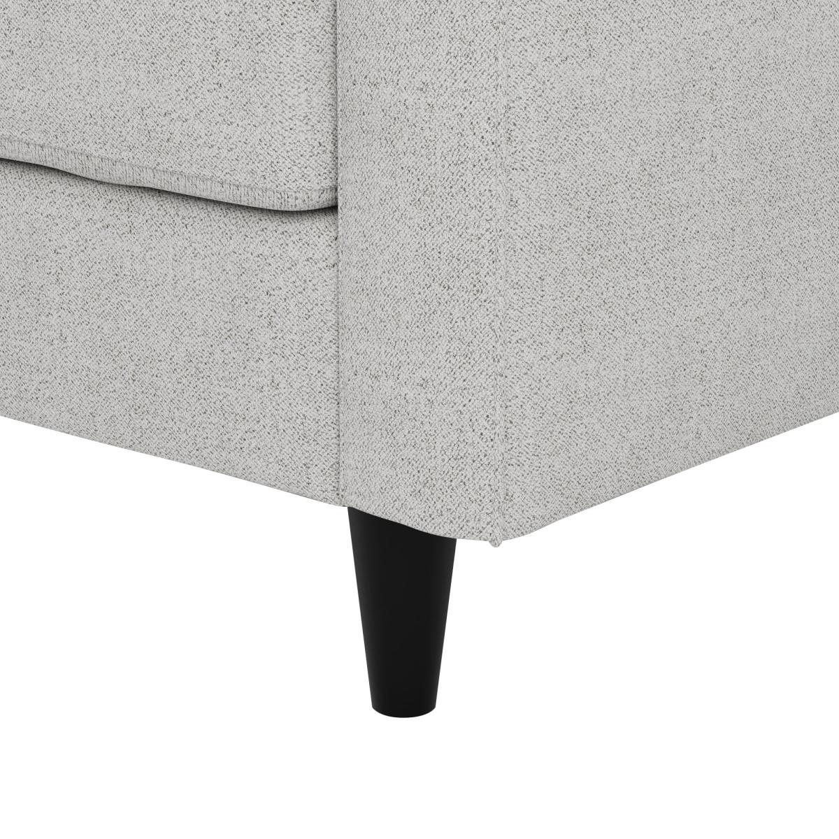 Zoe Boucle Armchair Light Grey – image 6