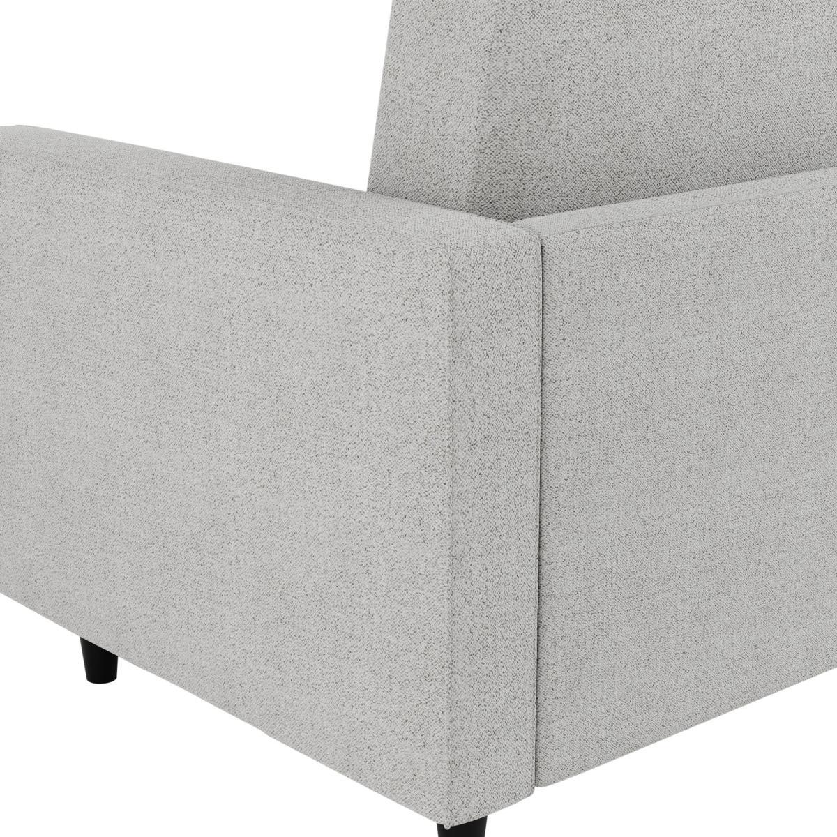 Zoe Boucle Armchair Light Grey – image 7