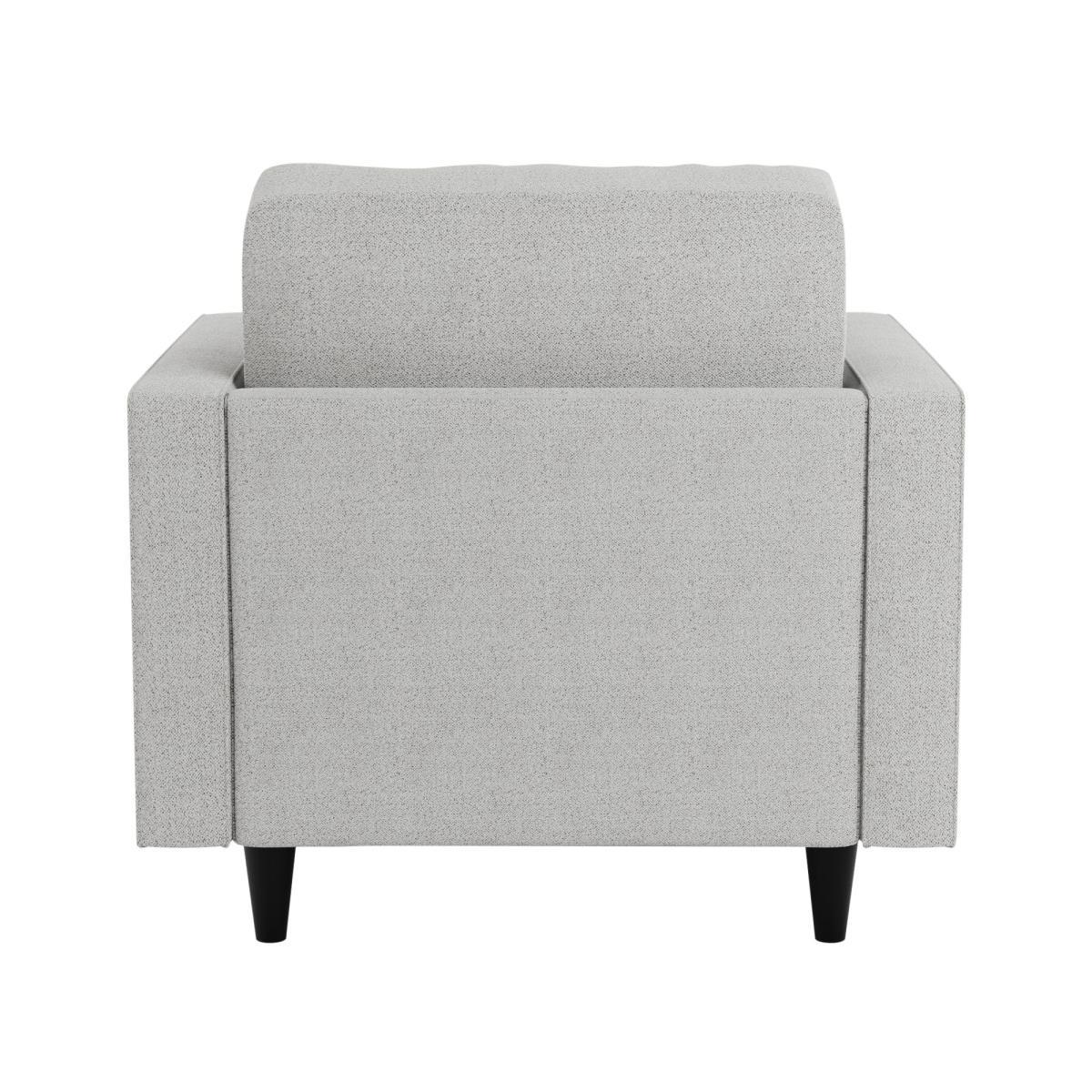 Zoe Boucle Armchair Light Grey – image 8