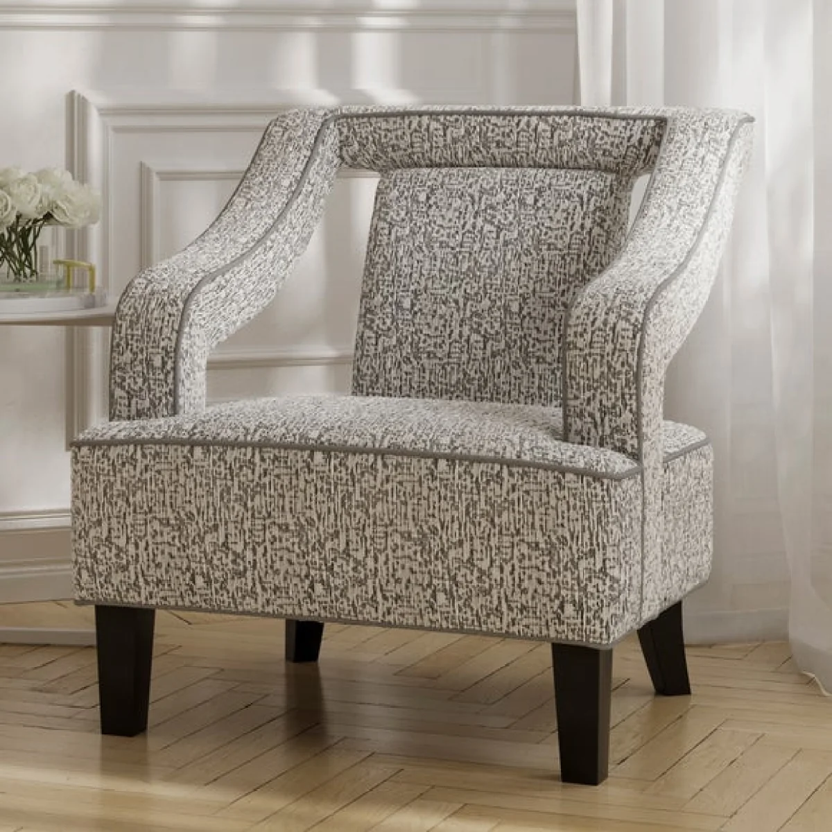 Sofia Chenille Accent Chair – image 1