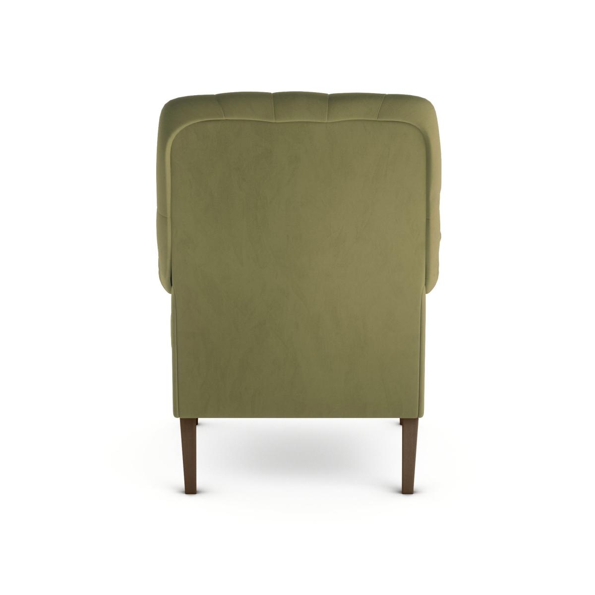 Bibury Luxury Velvet Armchair Luxury Velvet Olive – image 5