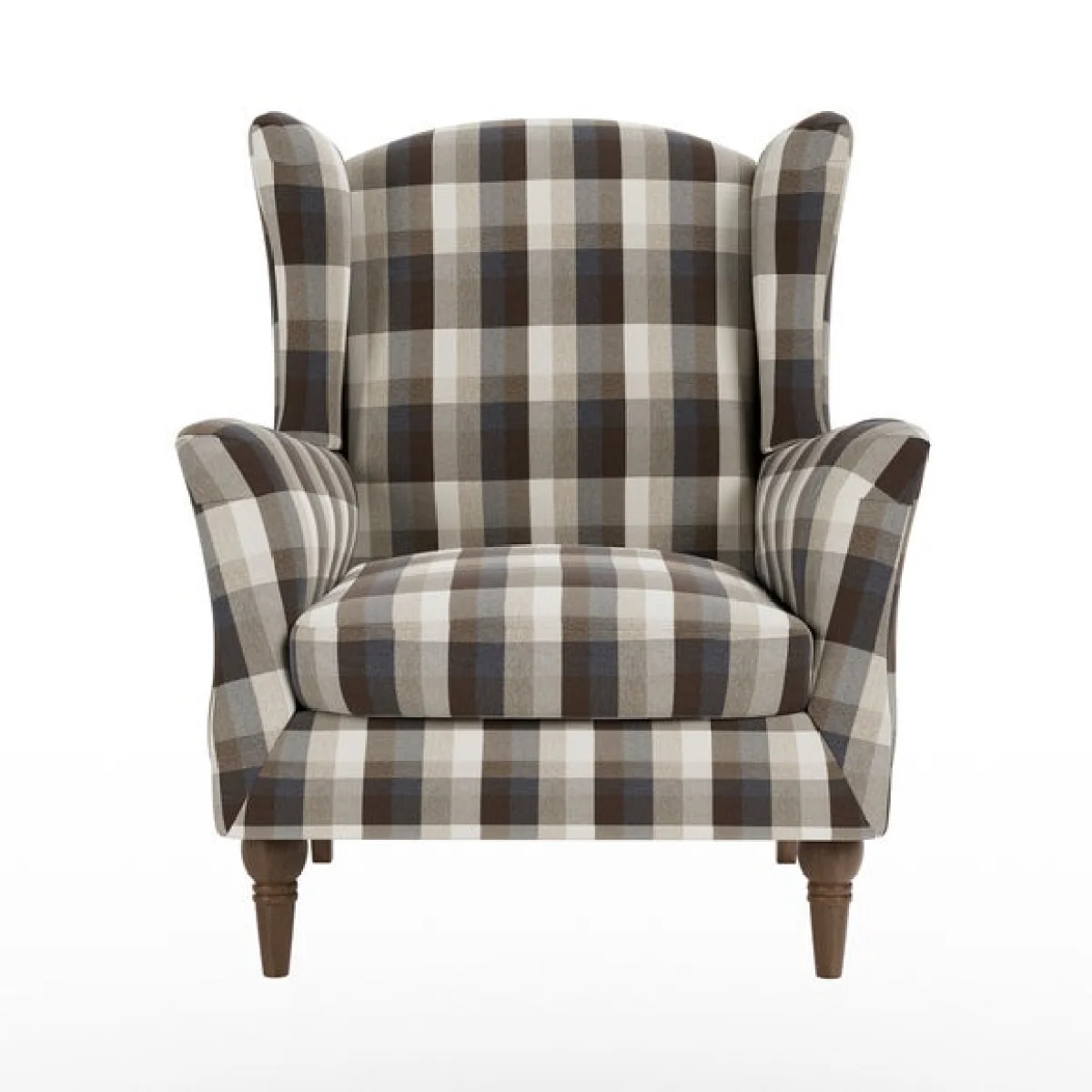 Charnwood Check Grande Armchair – image 7