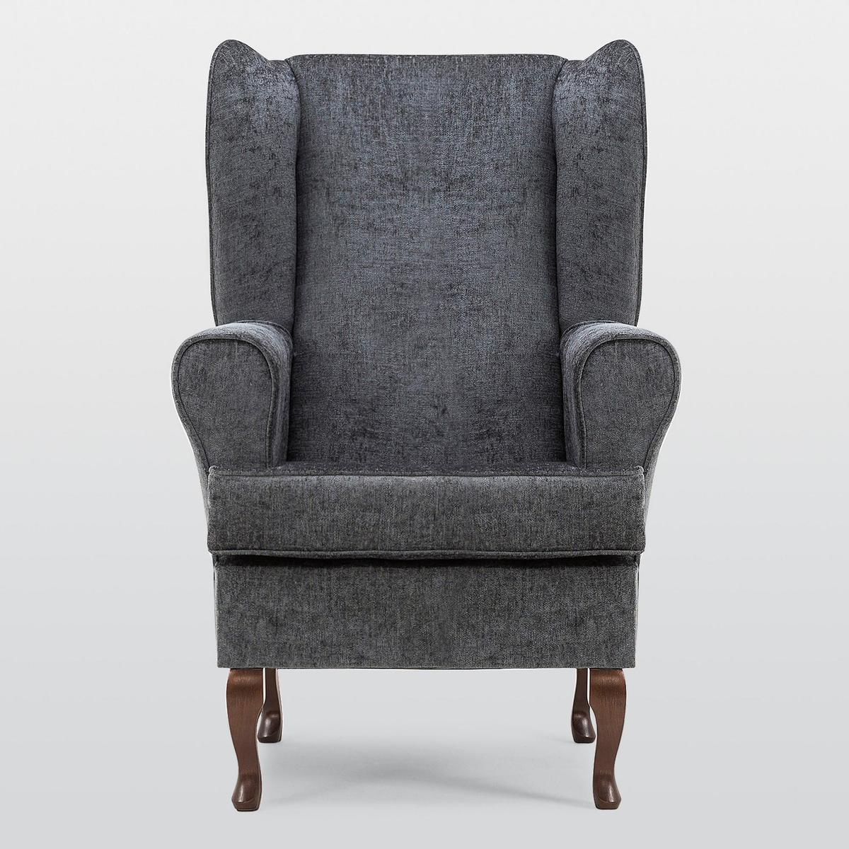 Vito Wingback Armchair - Grey Beige – image 4