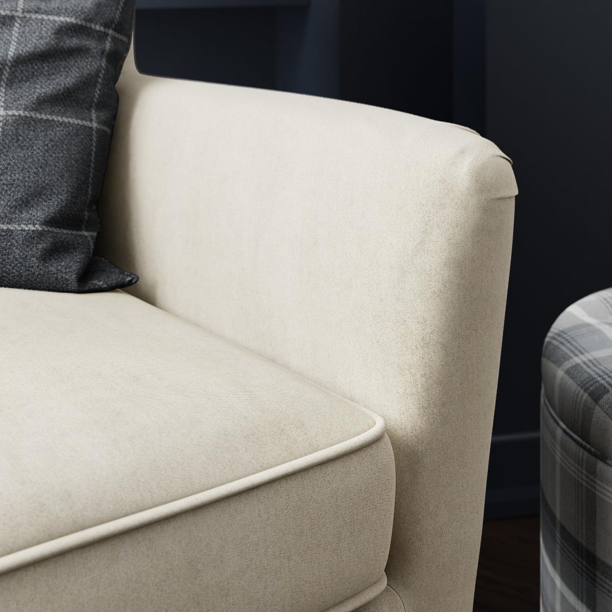 Country Flatweave Wing Chair Natural – image 5