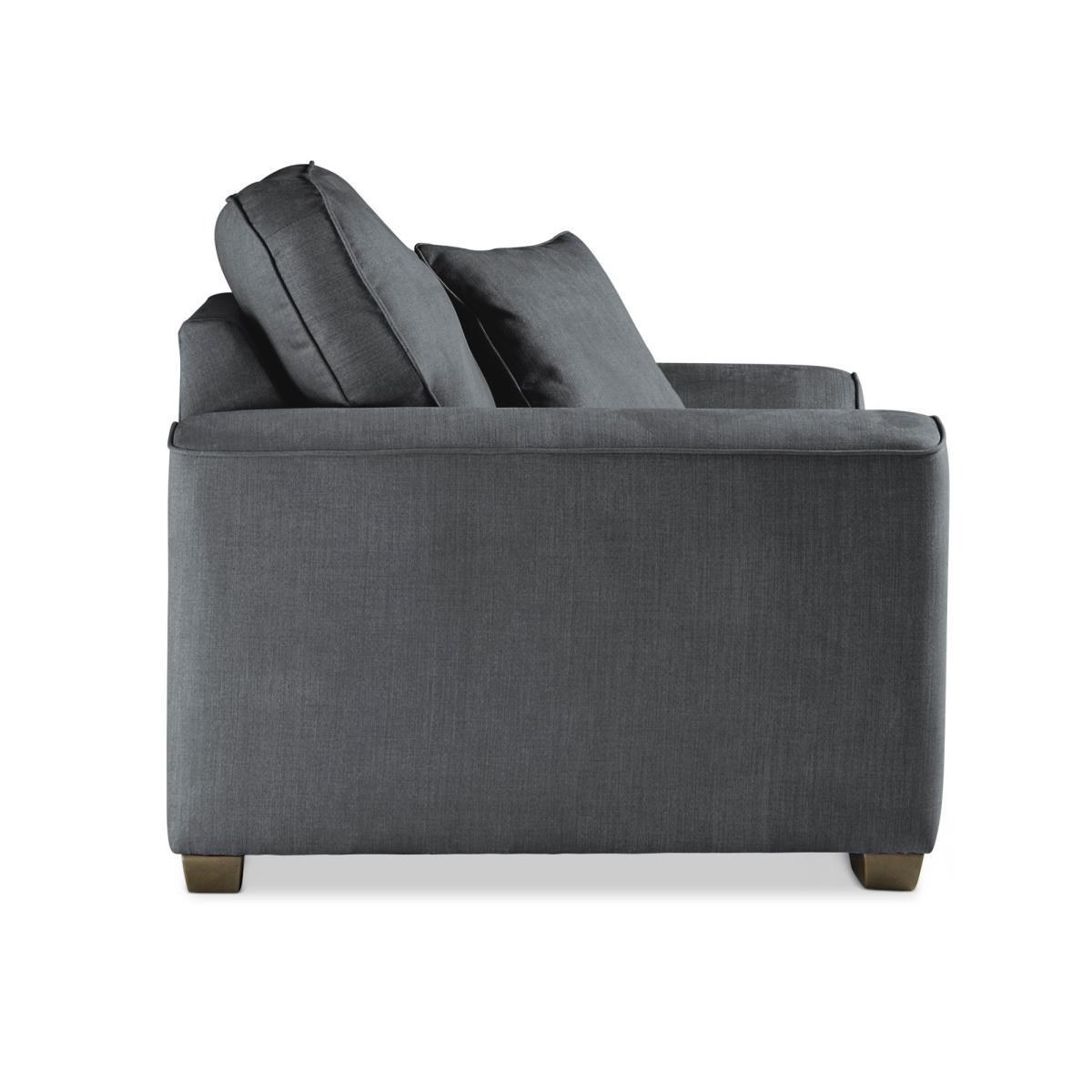 Morello Armchair Brushed Plain Fabric Brushed Plain Cobalt – image 3