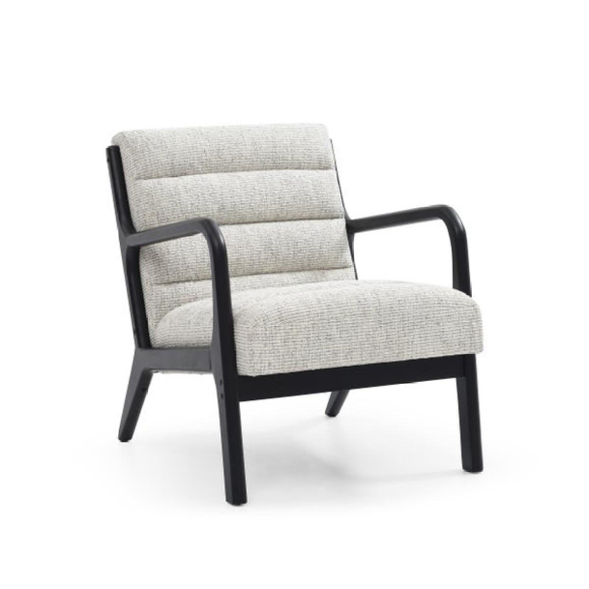 Khali Natural Ribbed Cord Occasional Chair – image 6