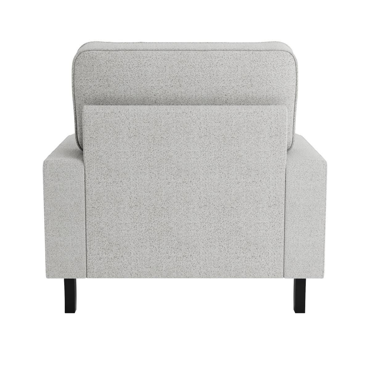 Beatrice Boucle Armchair Light Grey – image 6