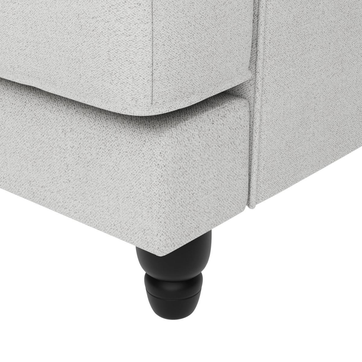 Beatrice Boucle Armchair Light Grey – image 8