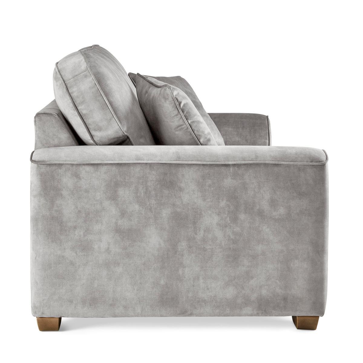 Morello Armchair Slub Velvet Slub Velvet Cement – image 4
