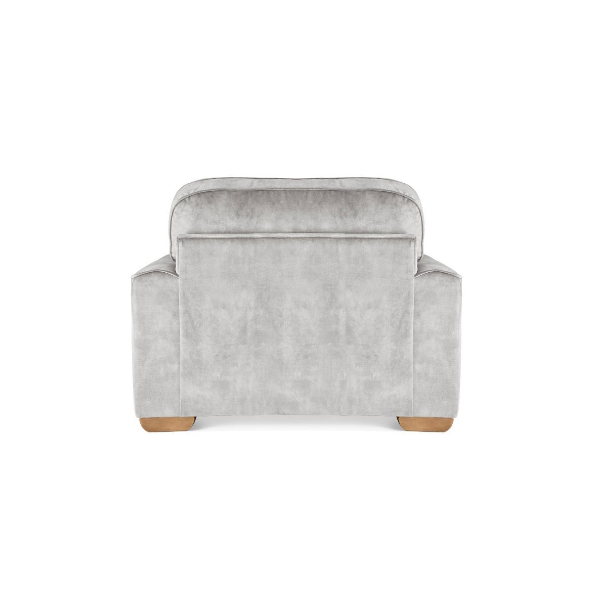 Morello Armchair Slub Velvet Slub Velvet Cement – image 5