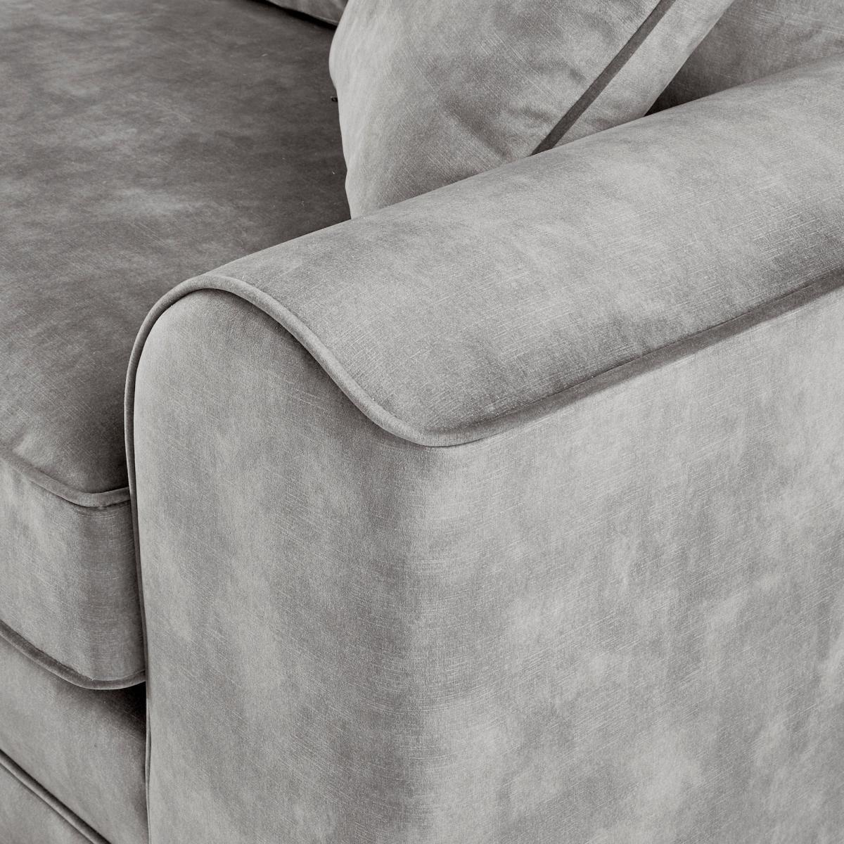 Morello Armchair Slub Velvet Slub Velvet Cement – image 7