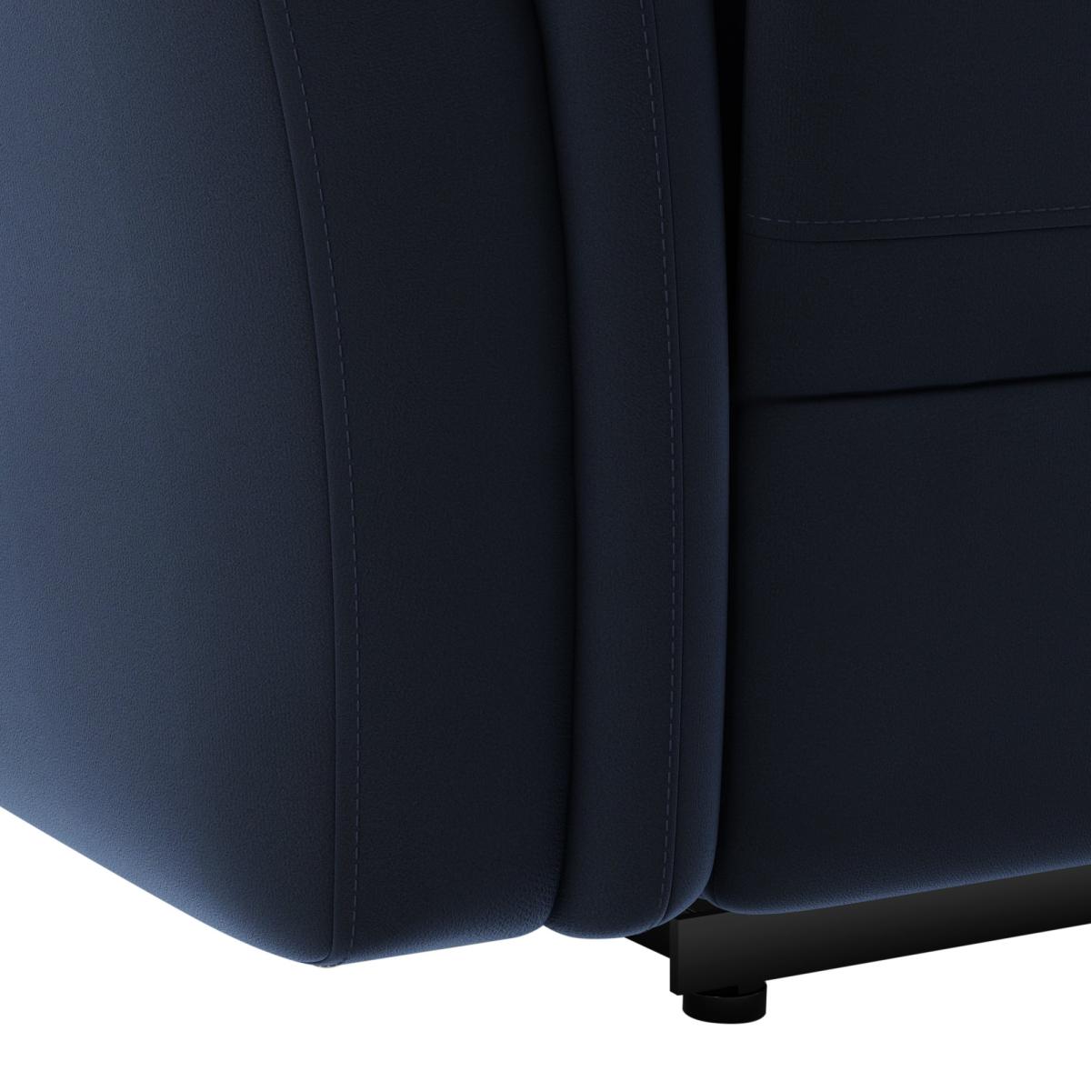 Monte Velvet Reclining Armchair Luxe Navy – image 7