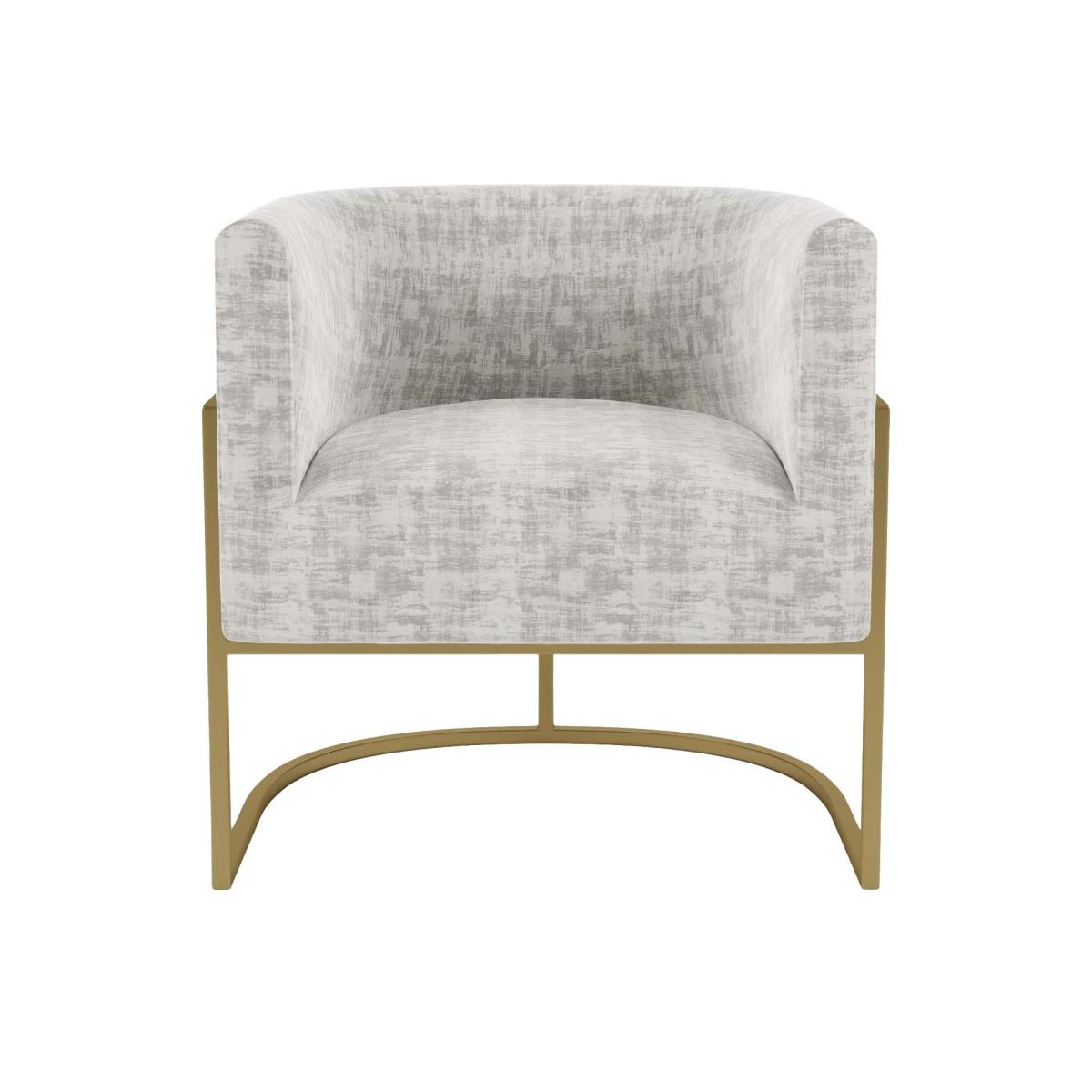 Octavia Mink Distressed Velvet Chair Mink – image 3