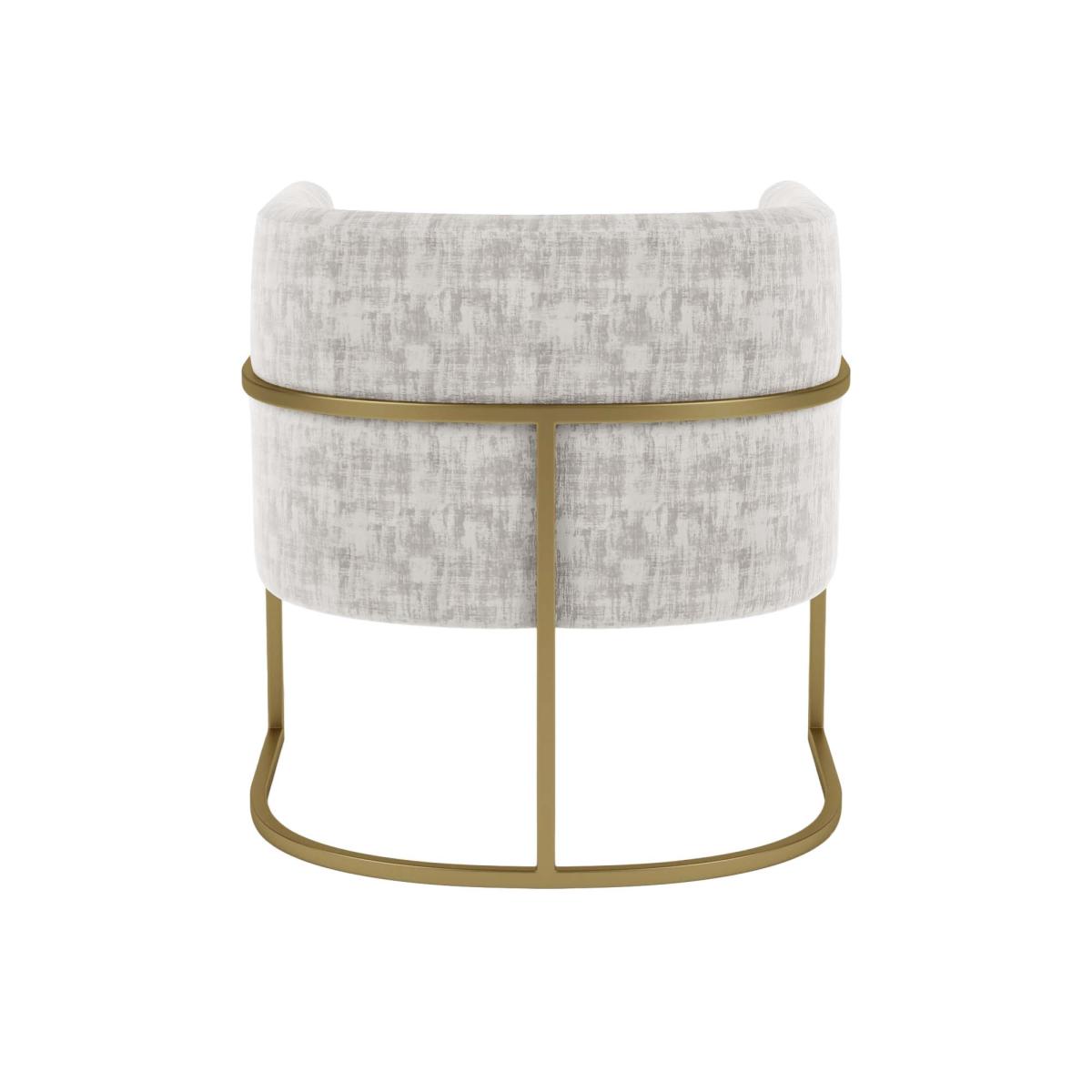 Octavia Mink Distressed Velvet Chair Mink – image 5