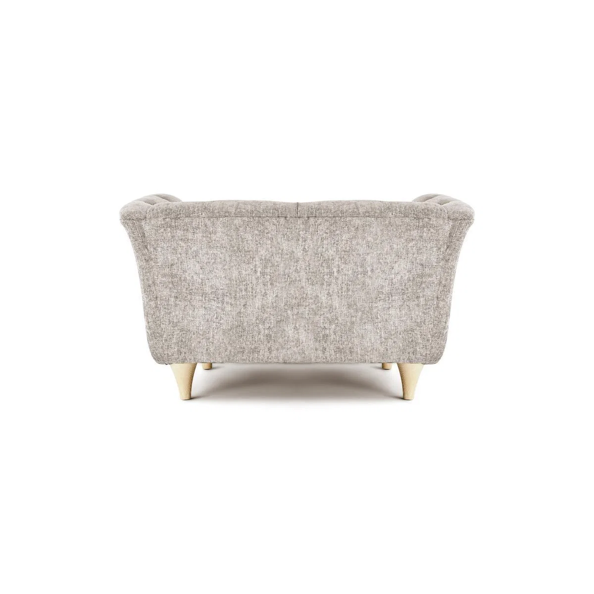 Jaipur Snuggle Chair Luxury Chenille Premium Chenille Grey – image 4